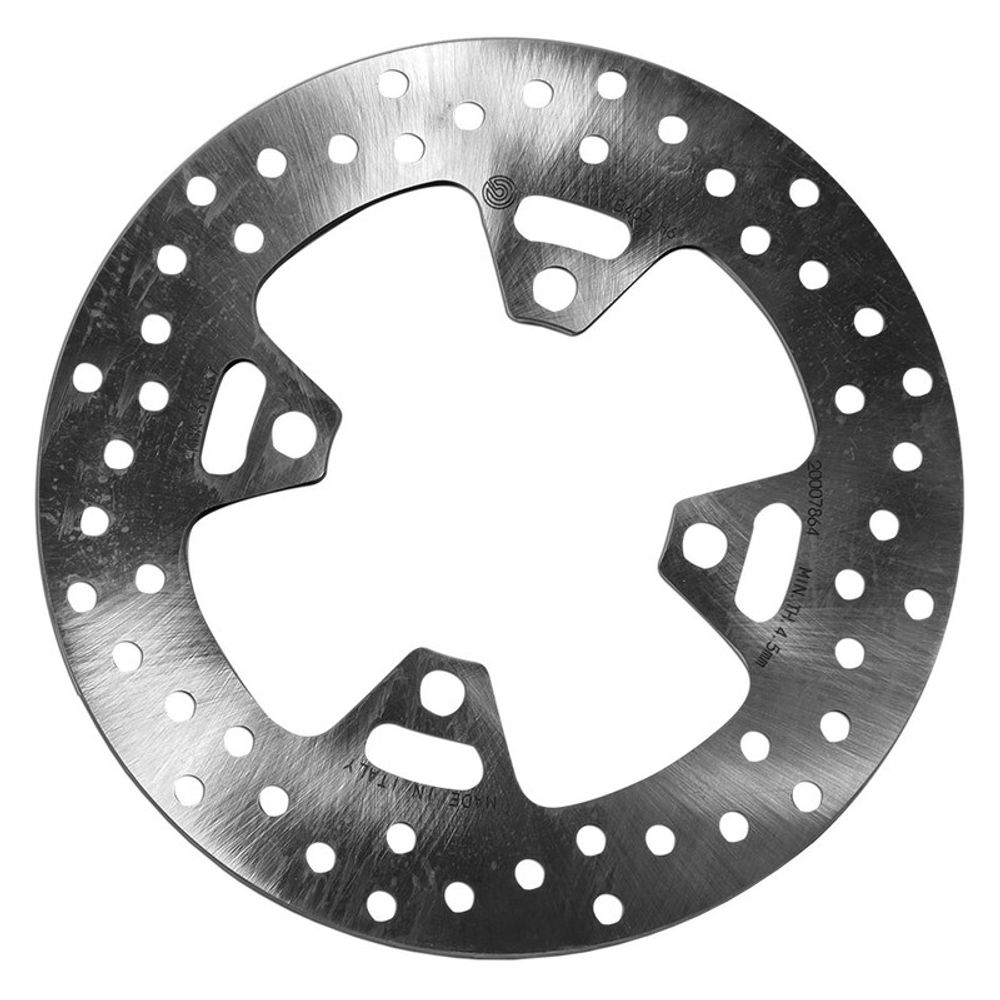 SP 1035544 BREMBO Serie Oro rund starr Bremsscheibe  passend fuer TRIUMPH STREET TRIPLE 765