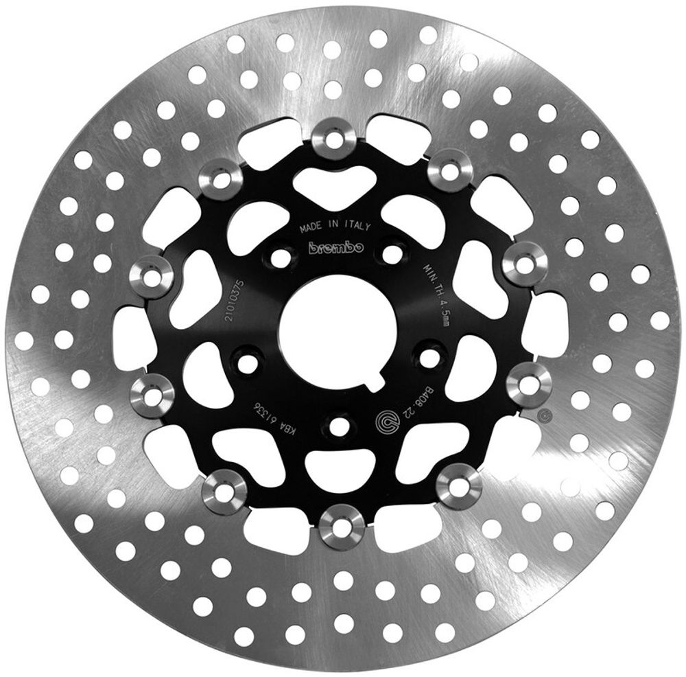 SP 1035587 BREMBO Serie Oro rund schwimmend Bremsscheibe  passend fuer HARLEY DAVIDSON FXRS-SP