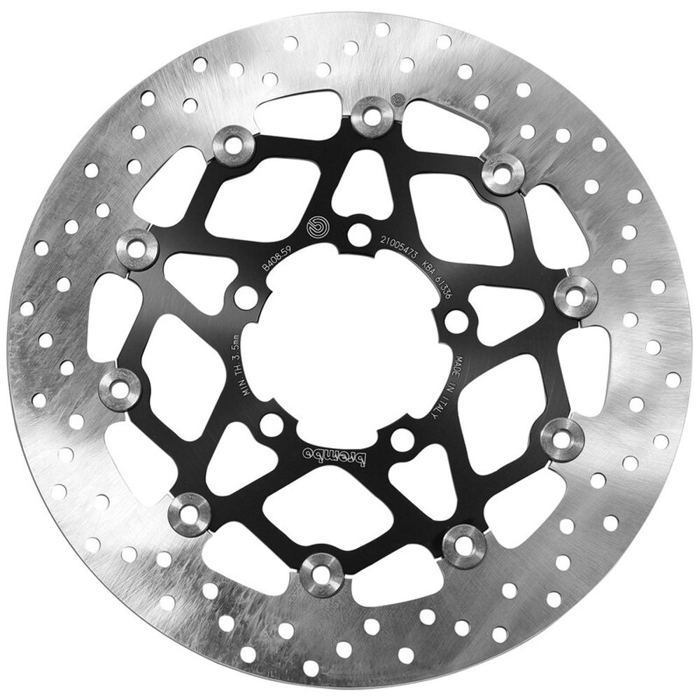 SP 1035612 BREMBO Serie Oro rund schwimmend Bremsscheibe  passend fuer TRIUMPH DAYTONA 675