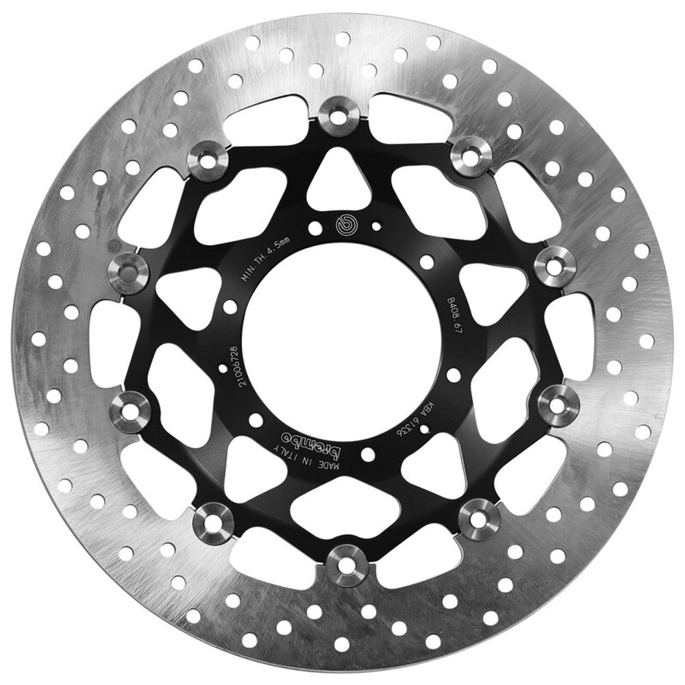 SP 1035620 BREMBO Serie Oro rund schwimmend Bremsscheibe  passend fuer HONDA CB 1000 R