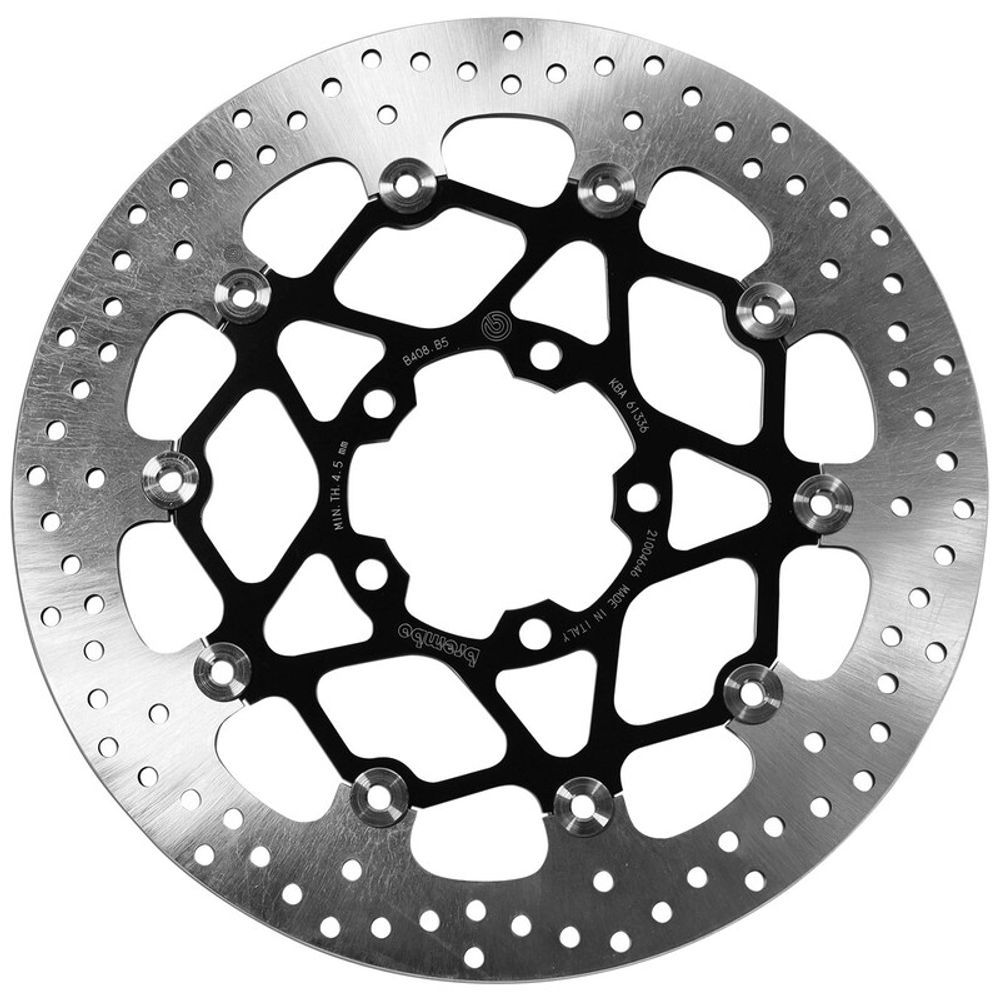 SP 1035660 BREMBO Serie Oro rund schwimmende Bremsscheibe  passend fuer KAWASAKI NINJA ZX-10 R
