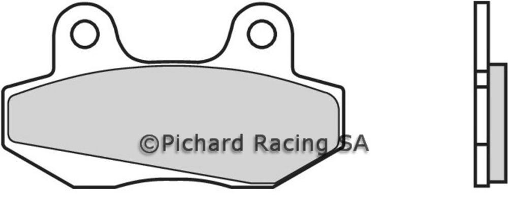 SP 1035684 BREMBO Scooter Carbon Keramik Bremsbeläge - 07027  passend fuer BENELLI 654 SPORT