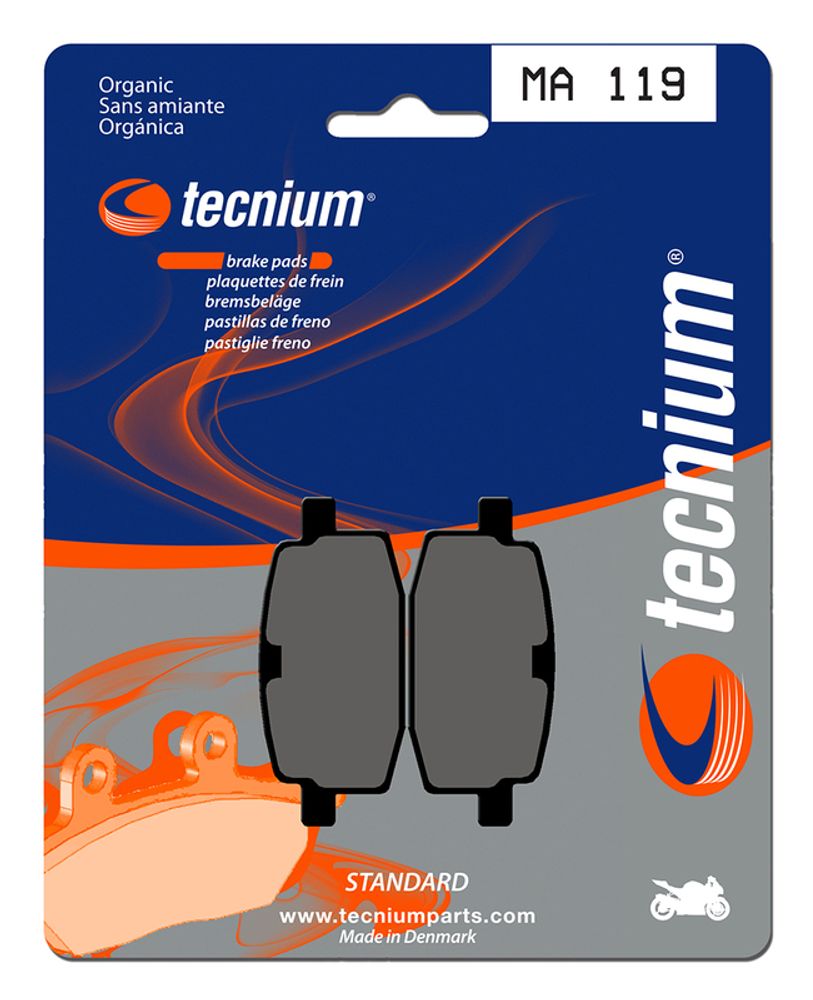 SP 1043792 TECNIUM Street Organische Bremsbeläg  passend fuer PEUGEOT V-CLIC 50 4T