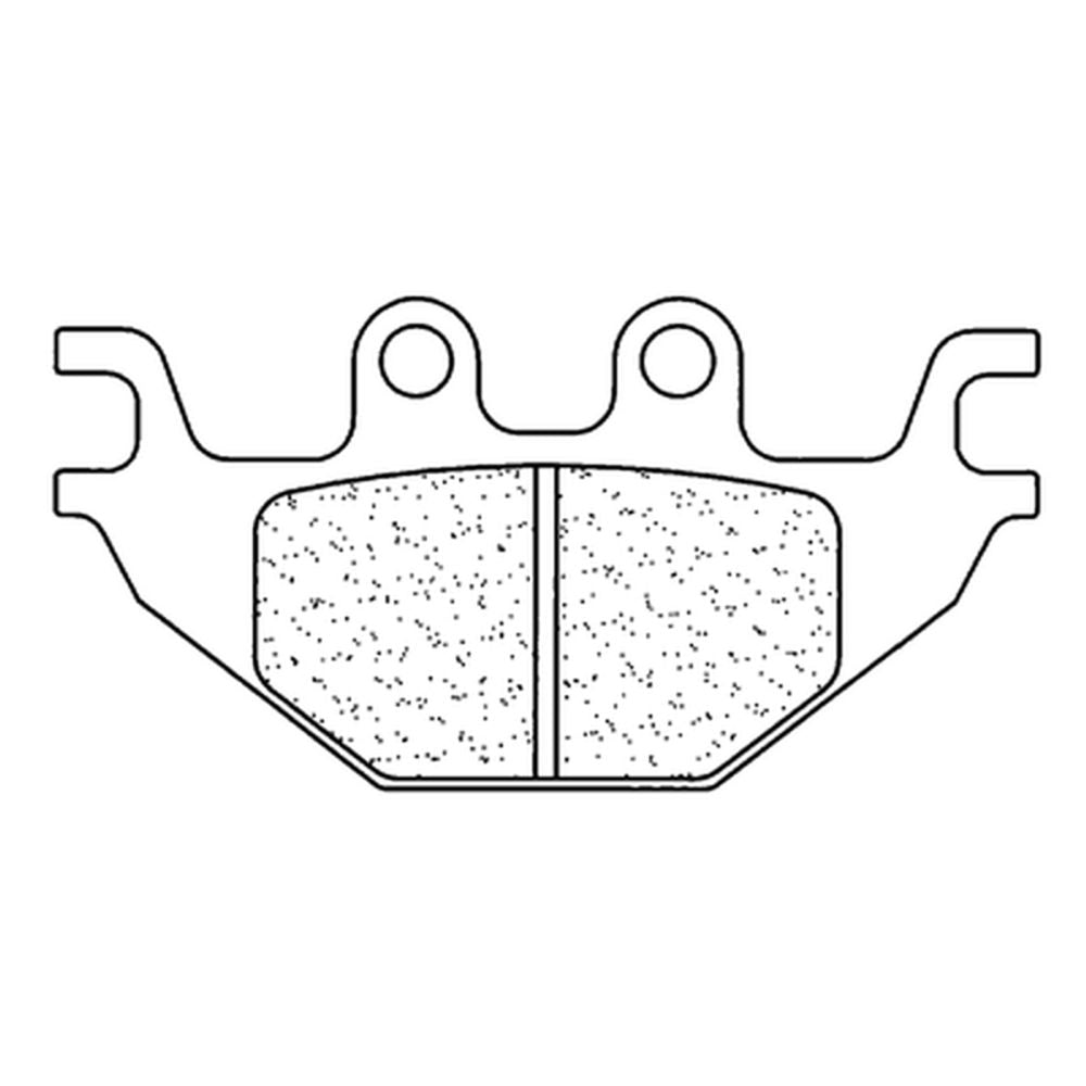 SP 1048262 CL BRAKES Racing Sintermetall Bremsbeläge - 1147RX3  passend fuer YAMAHA YZF-R125