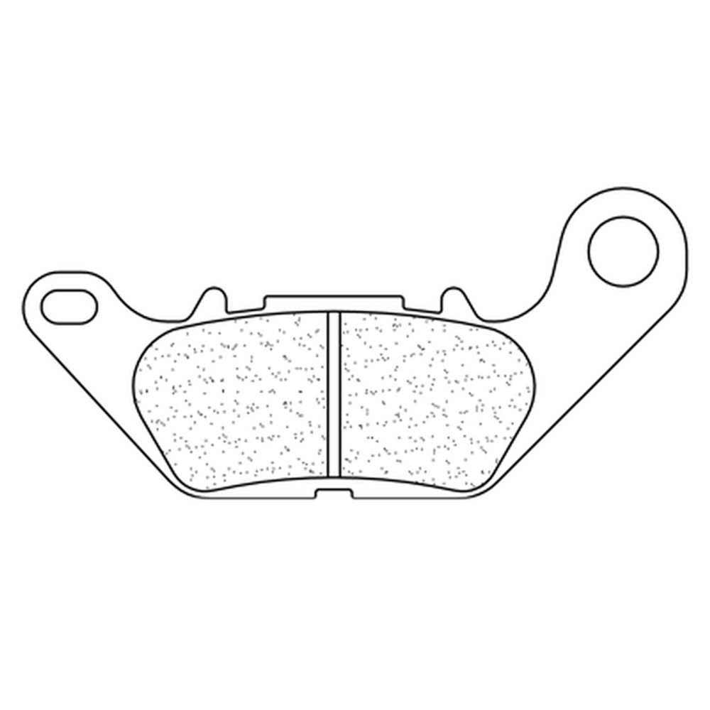 SP 1048273 CL BRAKES Street Sintermetall Bremsbeläge - 1224S4  passend fuer YAMAHA YBR 125