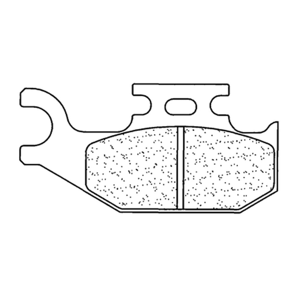 SP 1048279 CL BRAKES ATV Sintermetall Bremsbeläge - 1235ATV1  passend fuer SUZUKI LT-F 400 KINGQUAD