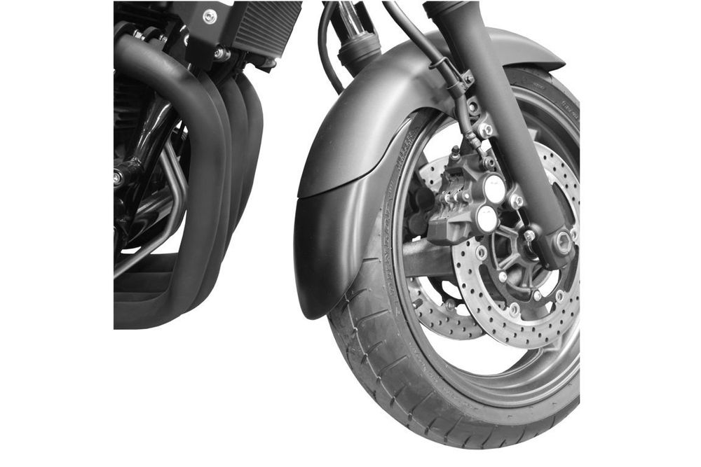 PUIG 6434N Verlängerung des vorderen Schutzblechs  passend fuer YAMAHA XJR1300 Schwarz