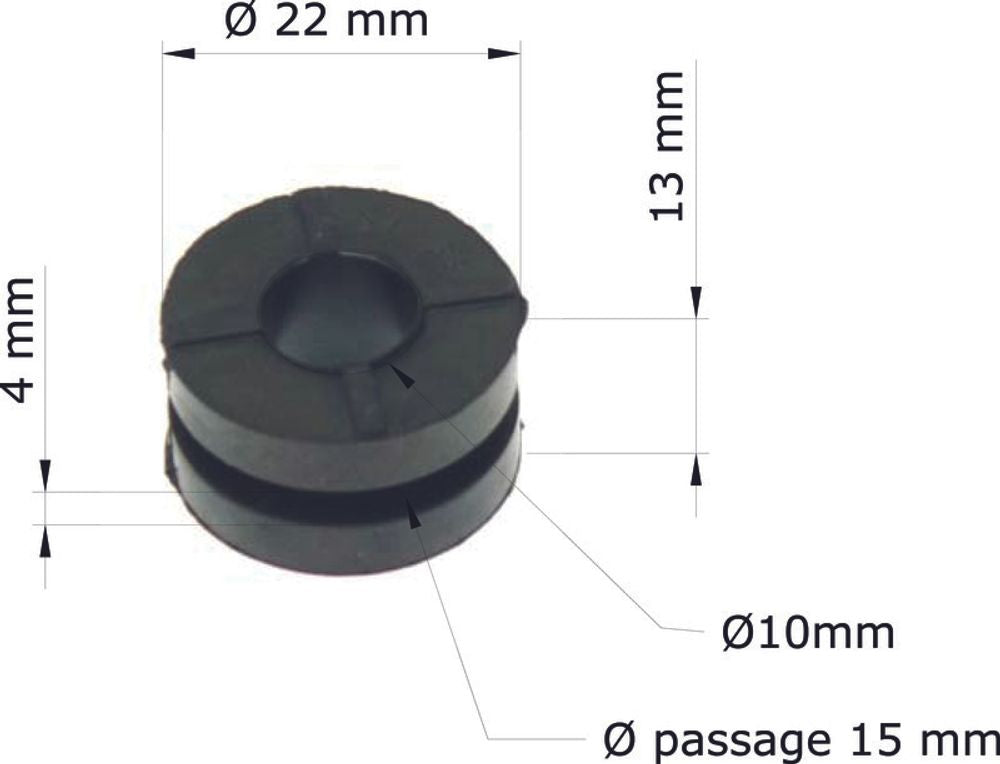 SP 1052778 Silent Bloc Tourmax Honda CR80R  passend fuer HONDA TRX 500 FOURTRAX FOREMAN