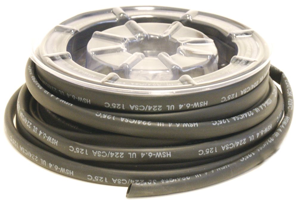 SP 1052960 BIHR Rolle Schrumpfschlauch schwarz Ø 12,7 mm 8 m  passend fuer