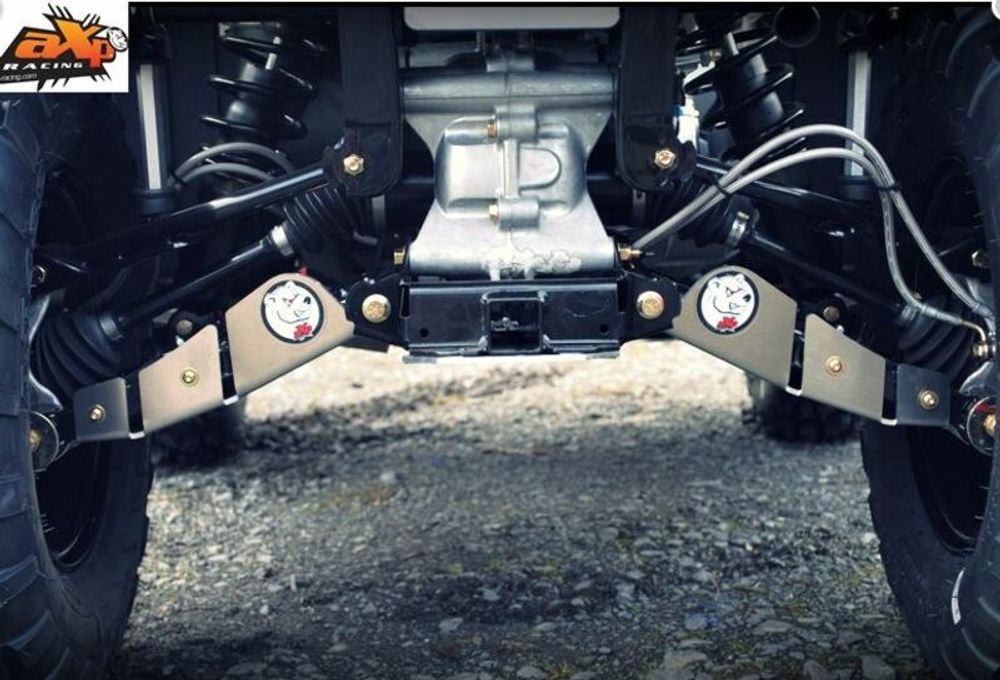 SP 1053061 AXP Querlenkerprotektor hinten - Aluminium 4 mm Polaris Sportsman  passend fuer POLARIS SPORTSMAN 500