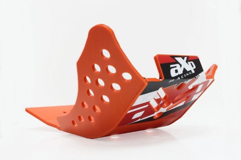 SP 1053128 AXP GP Unterfahrschutz - HDPE 6 mm KTM SX-F450  passend fuer KTM 450 SX-F Orange