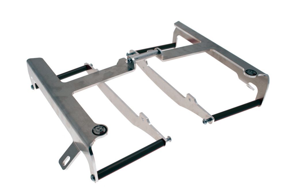 SP 1053139 AXP Kühlerschutz aus Aluminium - KTM/Husqvarna  passend fuer KTM 500 EXC-F Schwarz