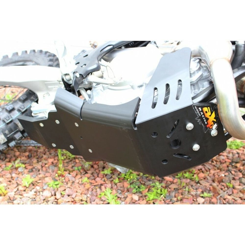 SP 1053210 AXP Enduro Xtrem Unterfahrschutz - HDPE 8 mm Husqvarna FE450/501  passend fuer HUSQVARNA FE 450 Schwarz
