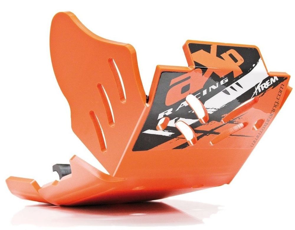 SP 1053224 AXP Enduro Xtrem Unterfahrschutz - HDPE 8 mm KTM EXC-F250/350  passend fuer KTM 250 EXC-F Orange