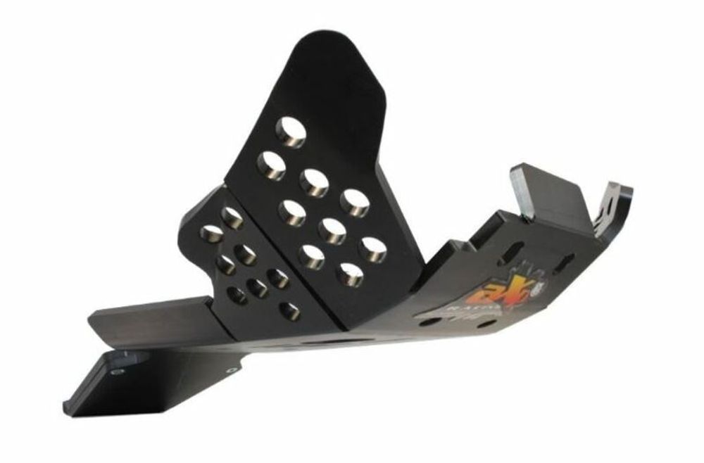 SP 1053231 AXP Enduro Xtrem Unterfahrschutz - HDPE 8 mm TM EN 250/300  passend fuer TM RACING MX 250 Schwarz