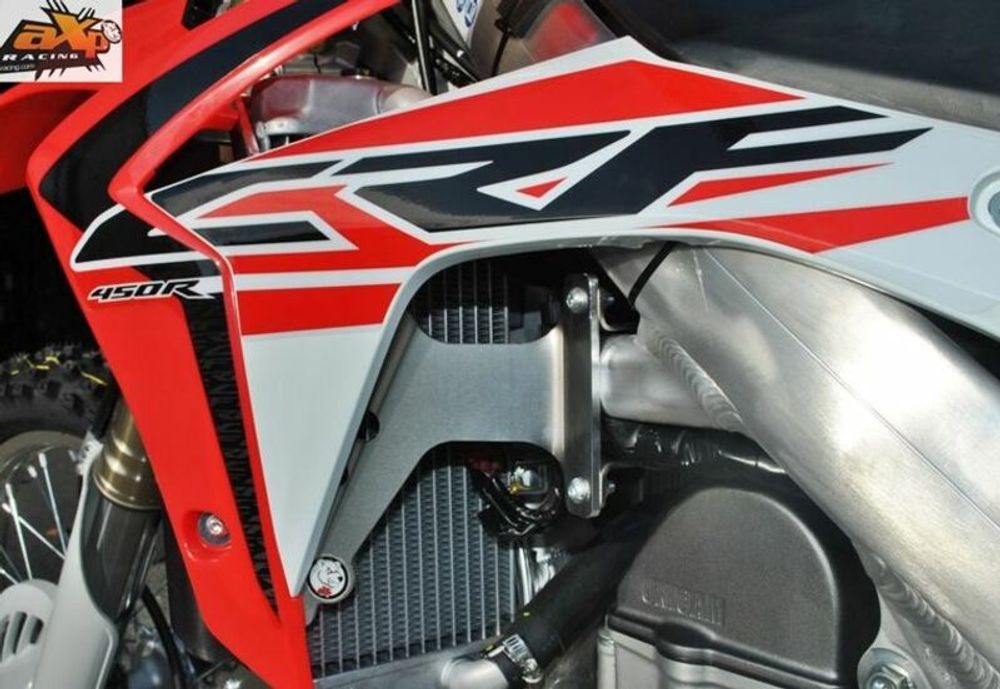 SP 1053340 AXP Kühlerschutz aus Aluminium - Honda CRF450R  passend fuer HONDA CRF 450 R Rot