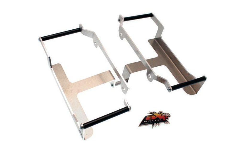 SP 1053356 AXP Kühlerschutz aus Aluminium - Kawasaki  passend fuer KAWASAKI KX 450 F Schwarz