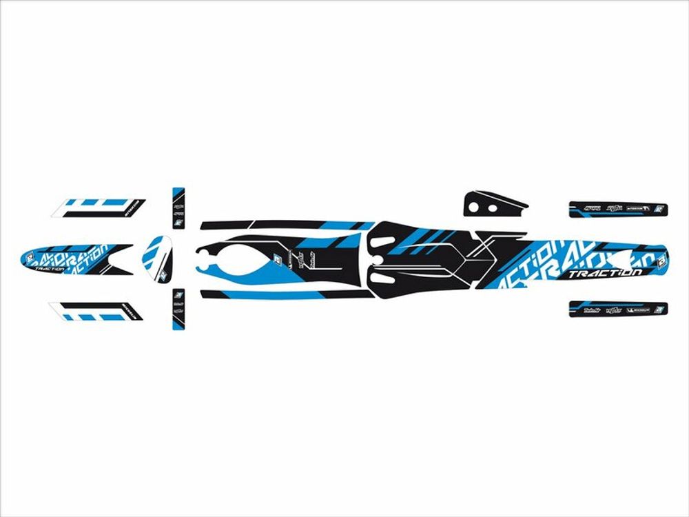 SP 1053891 Deko-Kit Traction Blackbird Sherco ST125/200/290/300  passend fuer SHERCO ST 2.9