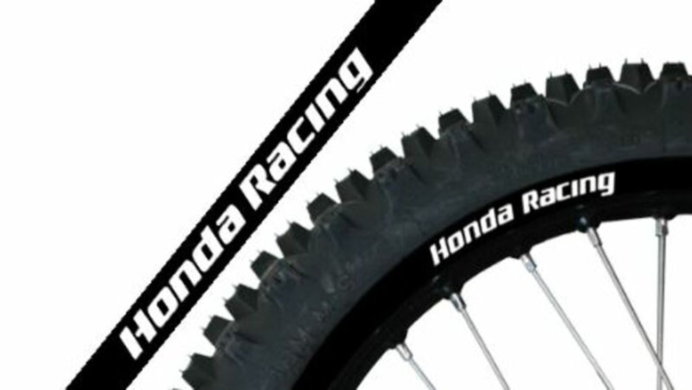 SP 1054098 Felgendeko universal Blackbird schwarz Replica Honda Racing  passend fuer