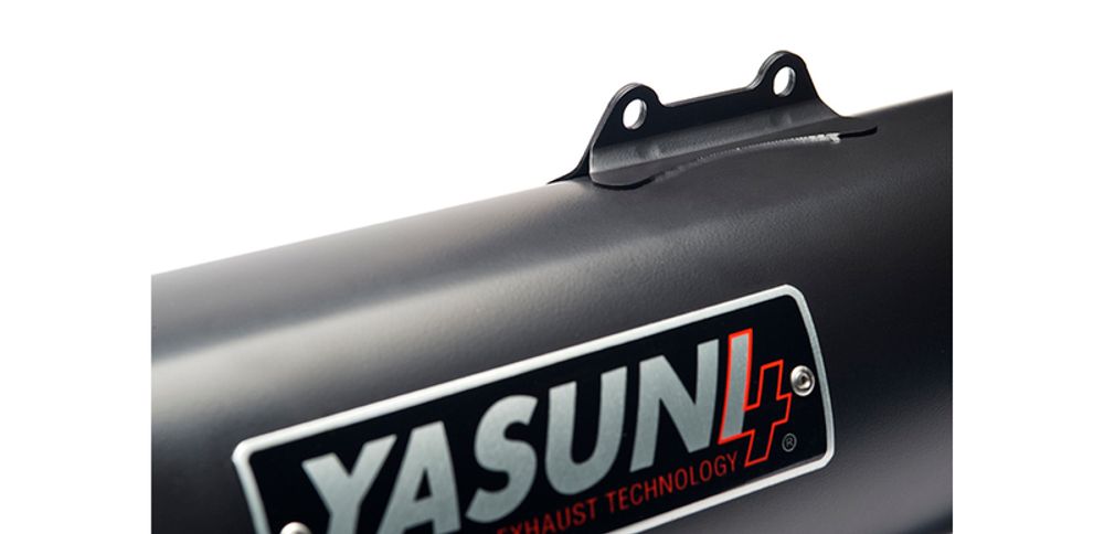 SP 1056863 YASUNI 4 Black Edition Auspuff - Carbon    passend fuer APRILIA SPORTCITY 125