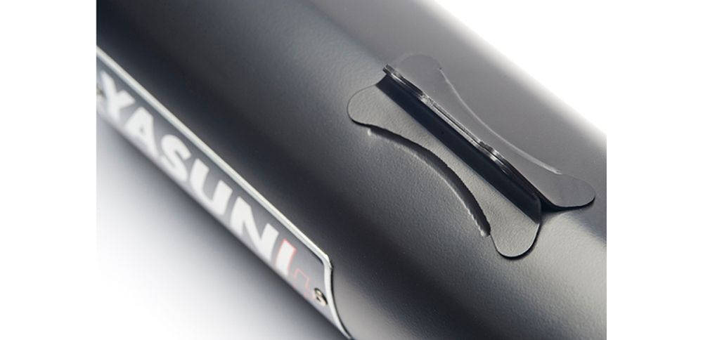 SP 1056863 YASUNI 4 Black Edition Auspuff - Carbon    passend fuer APRILIA SPORTCITY 125
