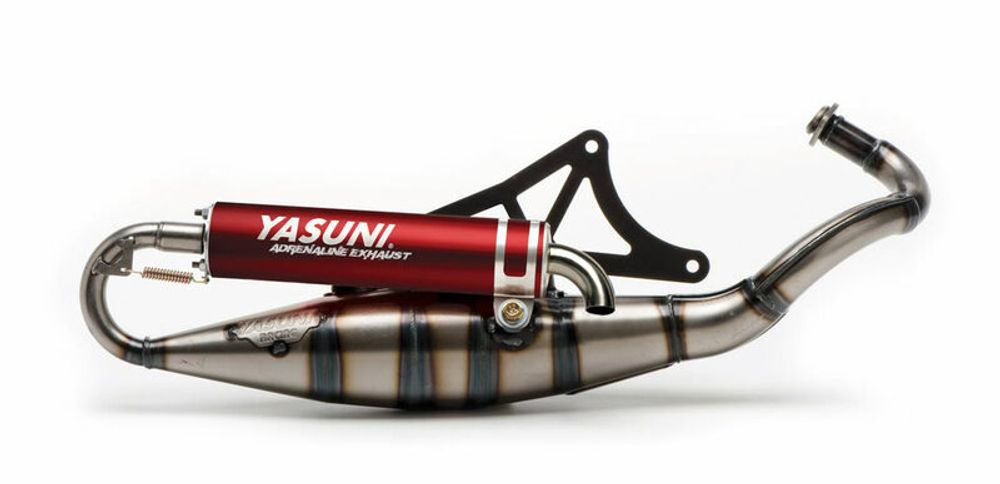 SP 1056920 YASUNI Scooter R Komplett Auspuff - Aluminium    passend fuer GILERA RUNNER 50