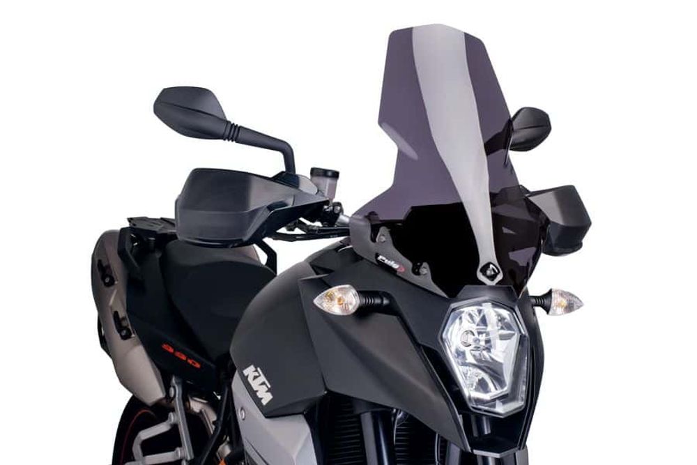 PUIG 6495F Tourenscheibe  passend fuer KTM 990 SUPERMOTO T Stark getönt