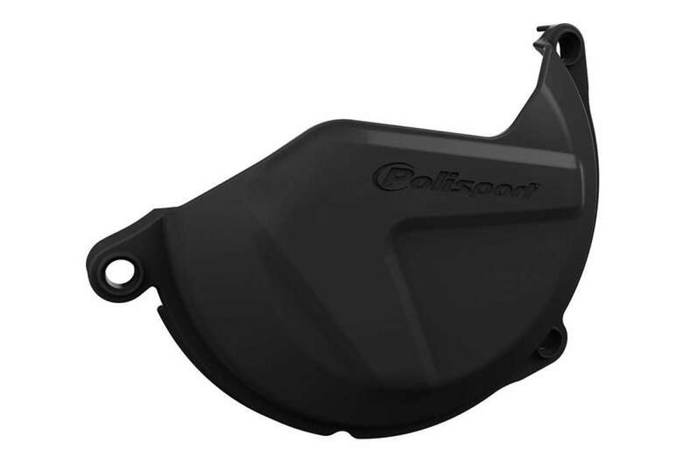SP 1057481 POLISPORT Kupplungsdeckelschutz Schwarz KTM SX-F450  passend fuer KTM 450 EXC Schwarz &