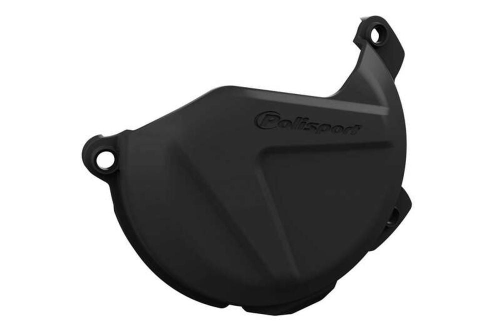 SP 1057484 POLISPORT Kupplungsdeckelschutz Schwarz KTM SX-F250/350  passend fuer HUSQVARNA FE 350 Schwarz &