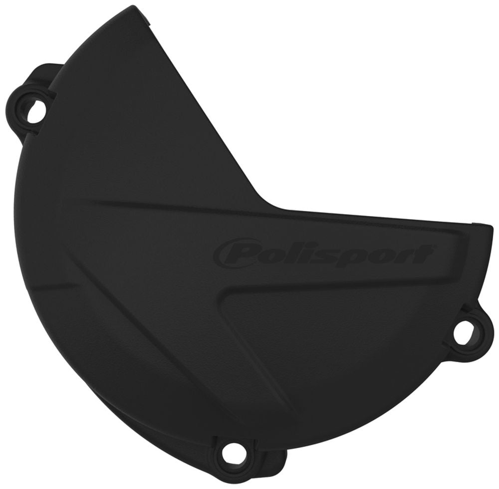 SP 1057503 POLISPORT Kupplungsdeckelschutz schwarz Honda CRF250R  passend fuer YAMAHA YZ 250 F Schwarz &