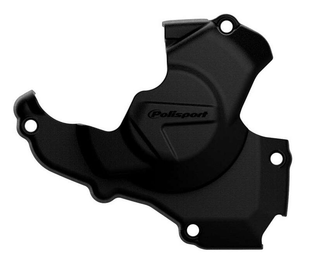 SP 1057549 POLISPORT Zündungsgehäusedeckel-Schutz schwarz Honda CRF450R  passend fuer HONDA CRF 450 R Schwarz &