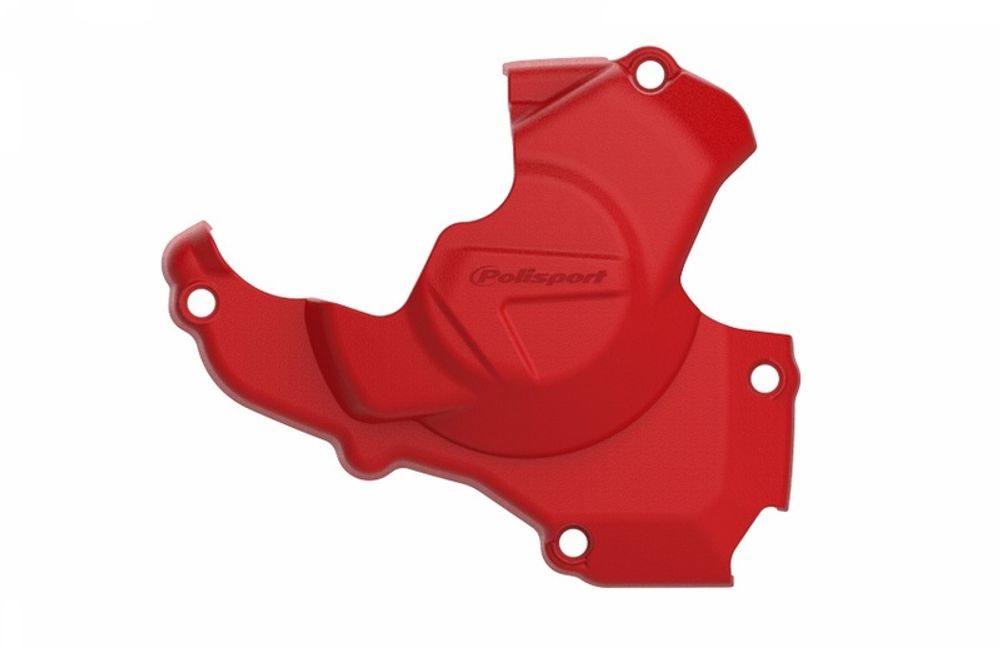 SP 1057599 POLISPORT Zündungsgehäusedeckel-Schutz rot Gas Gas EC250  passend fuer GAS GAS EC 300 Rot & Rot