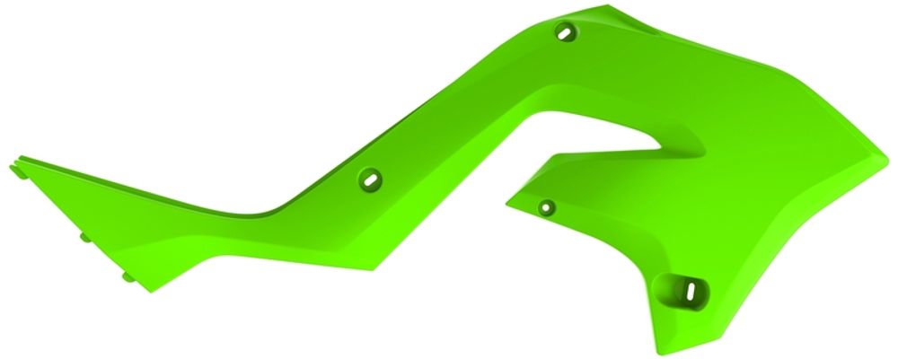 SP 1057674 POLISPORT Kühlerspoiler seitlich - Lime Grün Kawasaki KX125/250  passend fuer KAWASAKI KX 125 Grün