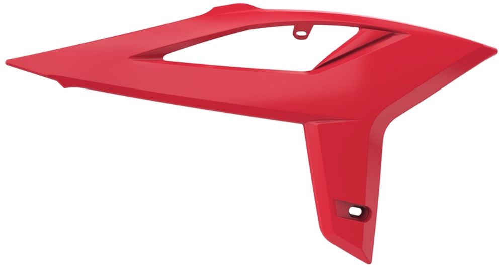 SP 1057681 POLISPORT Kühlerspoiler seitlich Rot Beta  passend fuer BETA RR 250 2T Rot