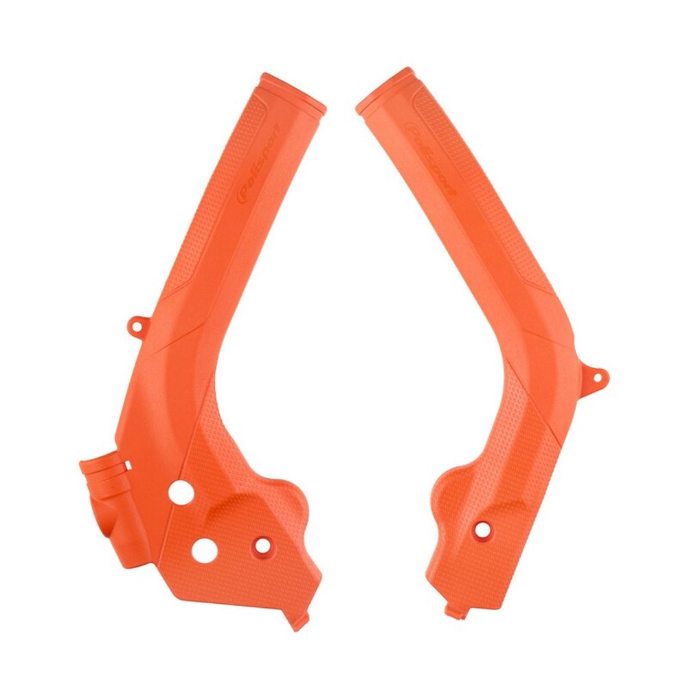 SP 1057731 POLISPORT Rahmenschutz orangefarben KTM/Husqvarna  passend fuer KTM 125 SX Orange