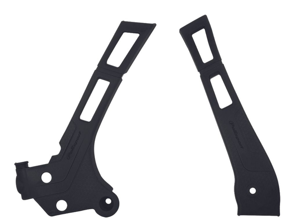 SP 1057733 POLISPORT Rahmenschutz schwarz Yamaha YZ125/250  passend fuer YAMAHA YZ 250 Schwarz