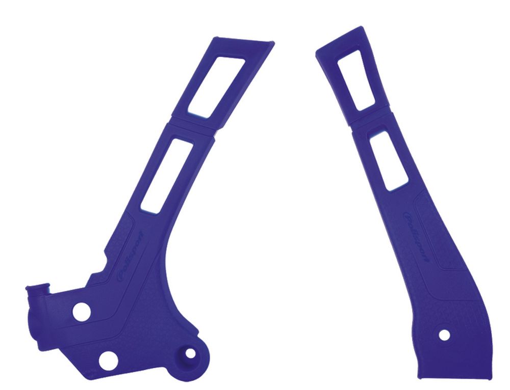 SP 1057734 POLISPORT Rahmenschutz blau Yamaha YZ125/250  passend fuer YAMAHA YZ 250 Blau