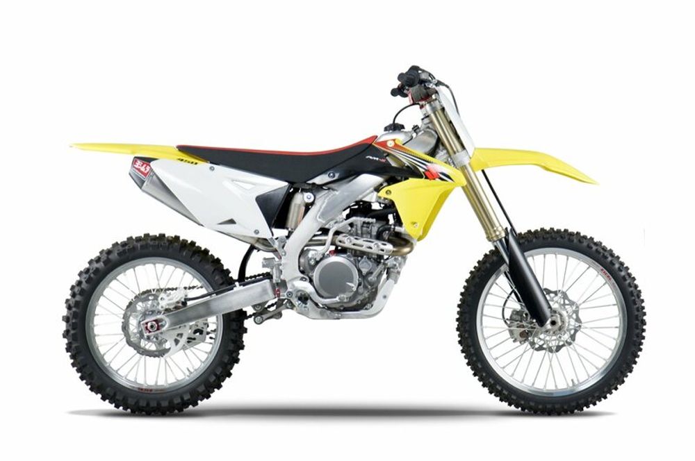 SP 1060643 Ersatz-Schalldämpfer Yoshimura USA RS4 Edelstahl/Alu Carbon-Endkappe Suzuki RM-Z450    passend fuer SUZUKI RM-Z 450