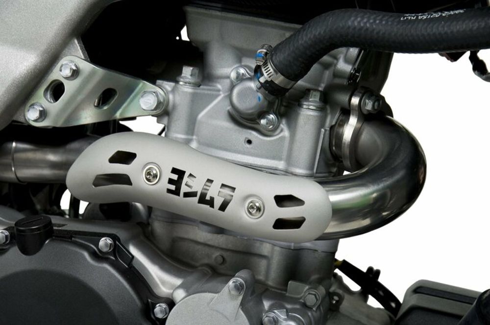 SP 1060684 Ersatz-Schalldämpfer YOSHIMURA USA RS2 Edelstahl/Alu, Edelstahl-Endkappe für 751041 Kawasaki KFX450R    passend fuer KAWASAKI KFX 450