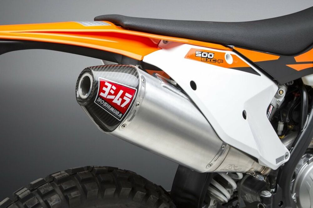 SP 1060688 YOSHIMURA Schalldämpfer RS-4 Signature Series Aluminium/Kappe Carbon KTM/Husqvarna    passend fuer KTM 450 SX-F
