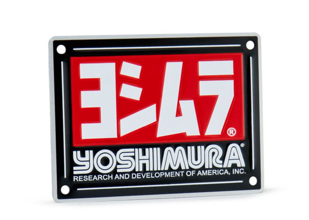SP 1060733 Emblem-Schild Yoshimura USA für Schalldämpfer RS4    passend fuer