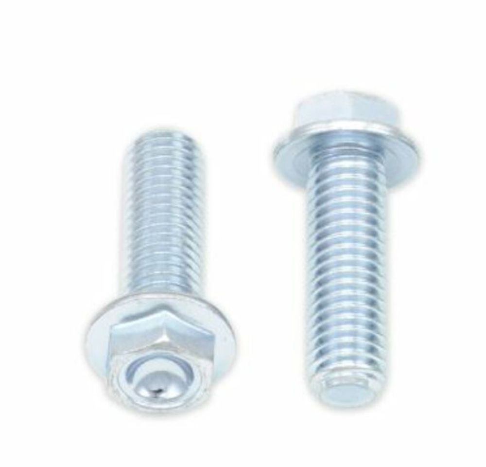 SP 1061407 BOLT Sechskantkopf-Flanschschrauben M8x1,25x25mm Schlüsselweite 10mm 10Stück  passend fuer   Silber