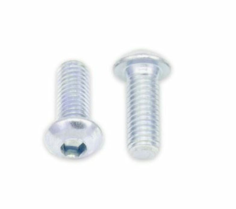 SP 1061413 BOLT Halbrundkopf-Linsenkopfschraube M6x1x16mm 10Stück  passend fuer YAMAHA MT-09 Silber