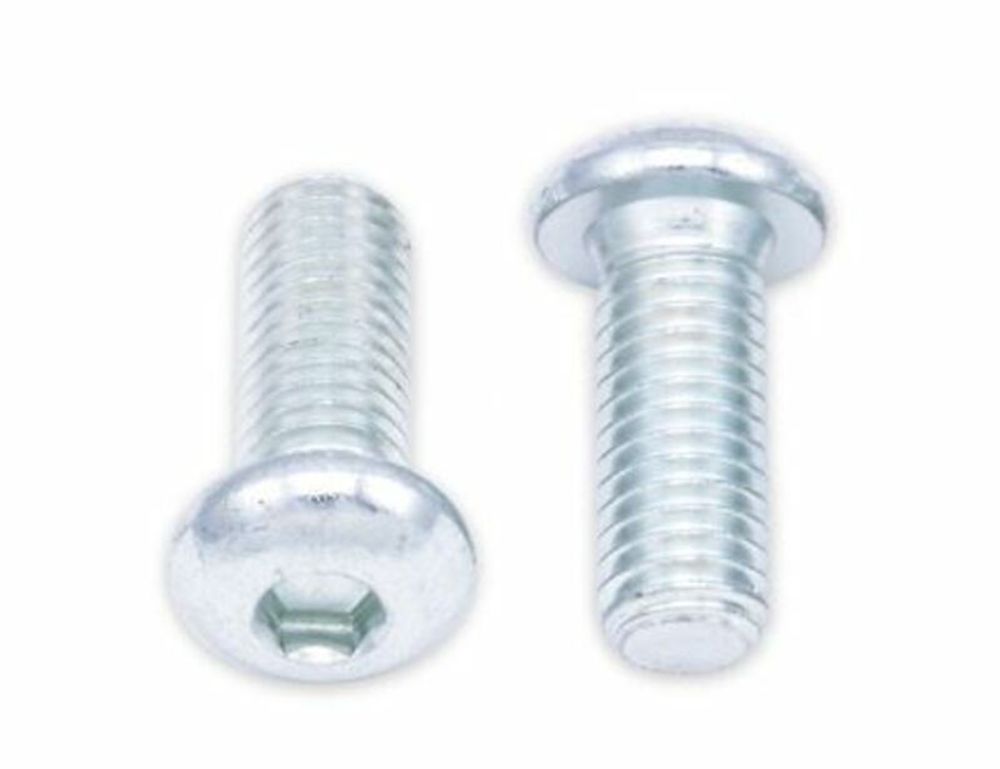 SP 1061416 BOLT Halbrundkopf-Linsenkopfschraube M8x1,25x20mm 10Stück  passend fuer SUZUKI GSX-R 1000 Silber
