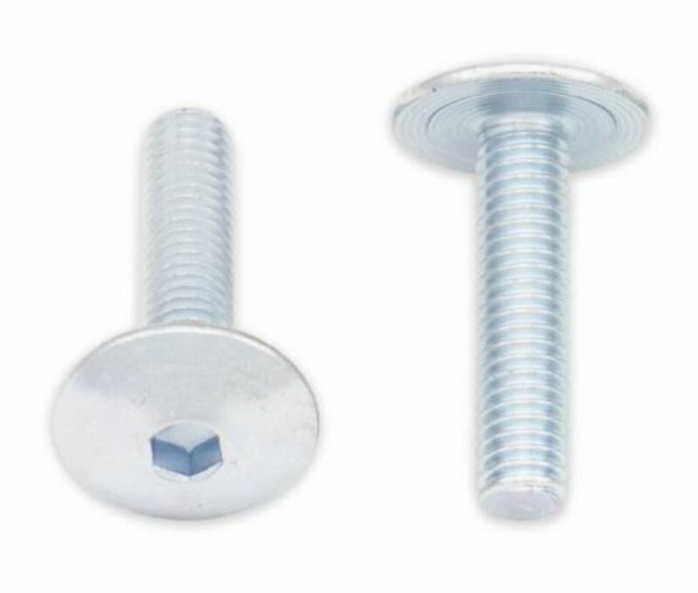SP 1061454 BOLT Flachrundkopf-Linsenkopfschraube M6x1x25mm 10Stück  passend fuer KAWASAKI Z 800 Silber