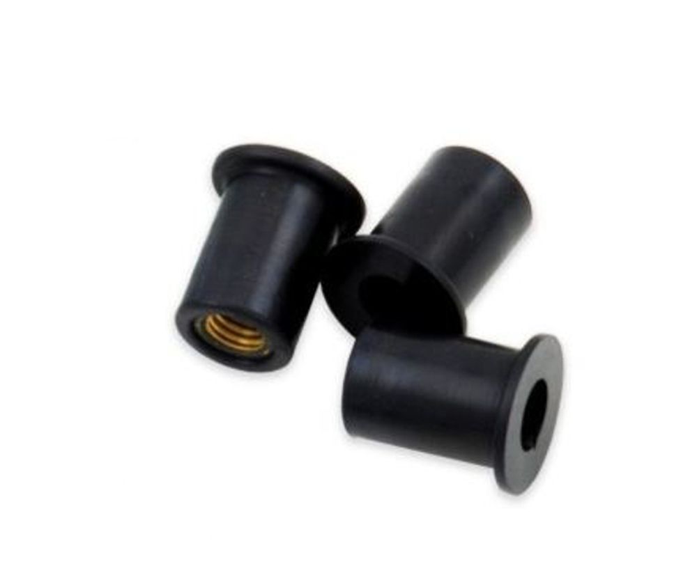 SP 1061514 BOLT Gummimutternsatz 50Stück  passend fuer   Schwarz