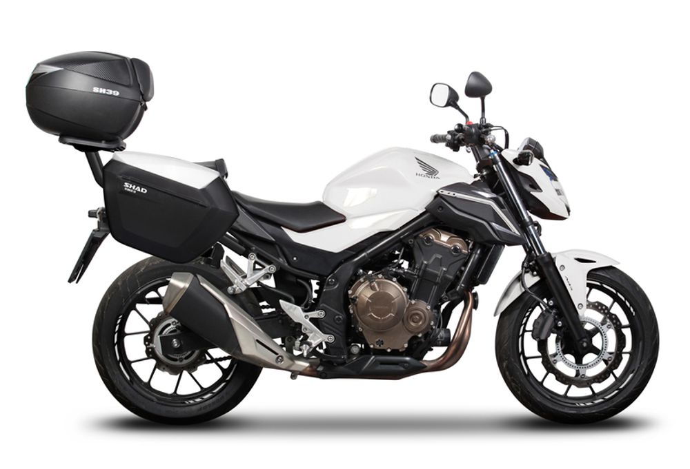 SP 1062194 SHAD SH23 Seitenkoffer schwarz 5kg 23L  passend fuer HONDA NC 750 INTEGRA Schwarz