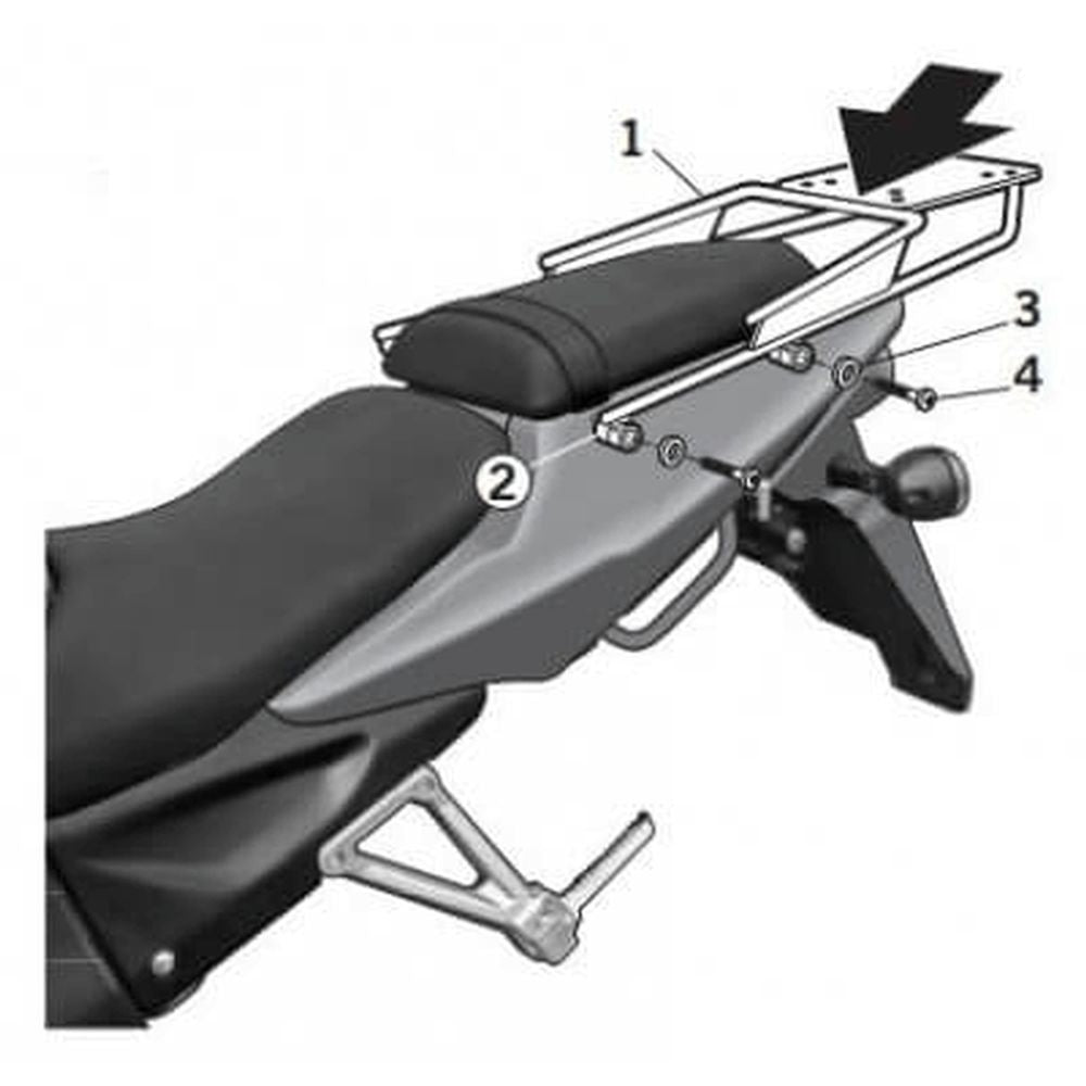 SP 1062222 SHAD Top Master Montagesatz - Daelim  passend fuer DAELIM VJ 125 ROADWIN