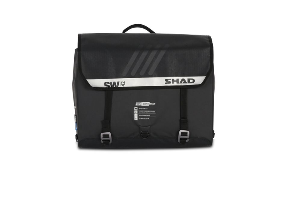 SP 1062679 SHAD SW42 Wasserdichte Seitentasche schwarz 2x25L  passend fuer   Schwarz