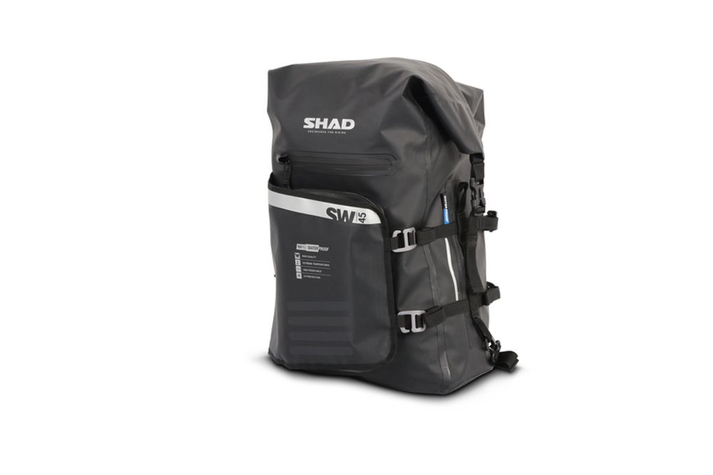 SP 1062680 SHAD SW45 Wasserdichter Rucksack schwarz 40L  passend fuer   Schwarz
